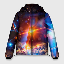 Куртка зимняя мужская Geometry light, цвет: 3D-светло-серый