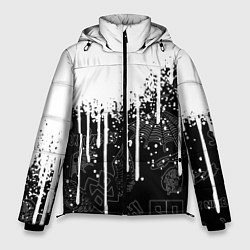 Куртка зимняя мужская 6ix9ine, цвет: 3D-черный