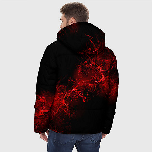 Мужская зимняя куртка PORSCHE / 3D-Черный – фото 4