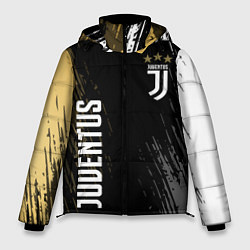 Куртка зимняя мужская JUVENTUS, цвет: 3D-красный