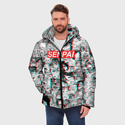 Куртка зимняя мужская SENPAIСЕНПАИ, цвет: 3D-черный — фото 2