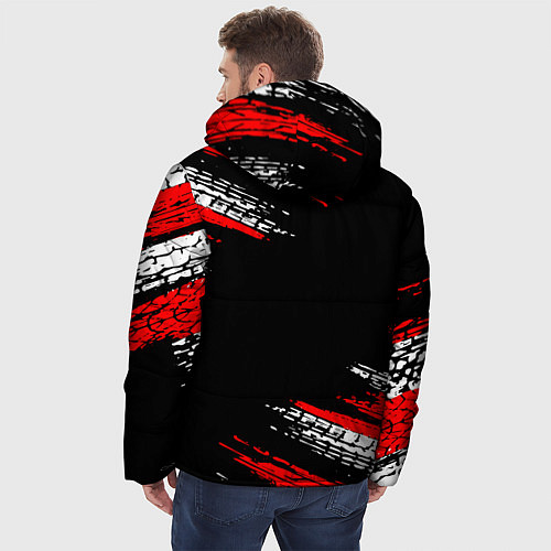 Мужская зимняя куртка AUDI / 3D-Светло-серый – фото 4