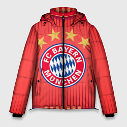 Куртка зимняя мужская BAYERN MUNCHEN, цвет: 3D-красный