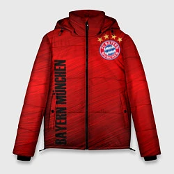 Куртка зимняя мужская BAYERN MUNCHEN, цвет: 3D-красный