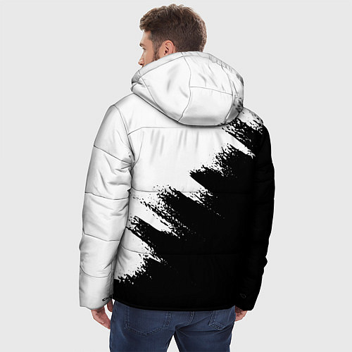 Мужская зимняя куртка BMW / 3D-Черный – фото 4