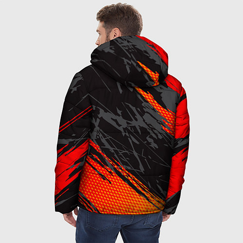Мужская зимняя куртка Форма для мотокросса FOX / 3D-Светло-серый – фото 4