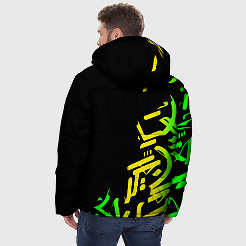 Мужская зимняя куртка 6ix9ine Tekashi / 3D-Черный – фото 4
