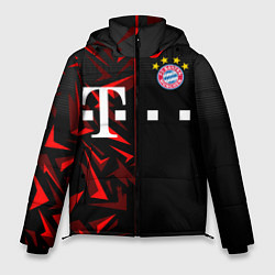 Куртка зимняя мужская FC Bayern Munchen Форма, цвет: 3D-светло-серый