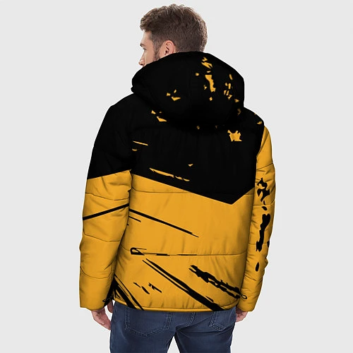 Мужская зимняя куртка Star Trek / 3D-Черный – фото 4