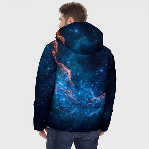 Мужская зимняя куртка Туманность / 3D-Черный – фото 4