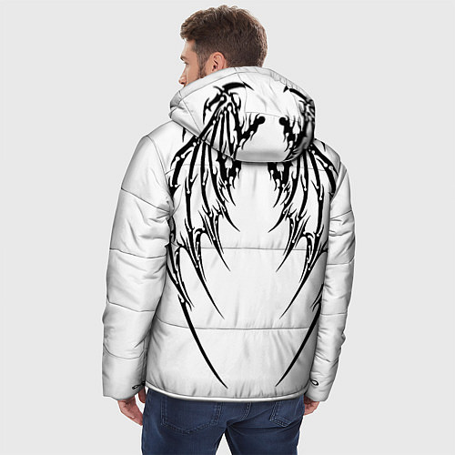 Мужская зимняя куртка Ghostemane / 3D-Черный – фото 4