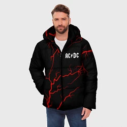Куртка зимняя мужская AC DС, цвет: 3D-черный — фото 2