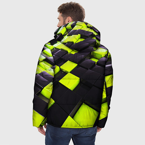 Мужская зимняя куртка MONSTER ENERGY / 3D-Черный – фото 4