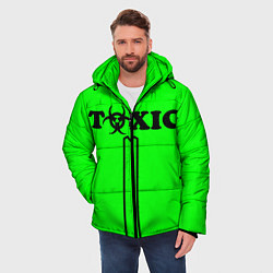 Куртка зимняя мужская Toxic, цвет: 3D-красный — фото 2
