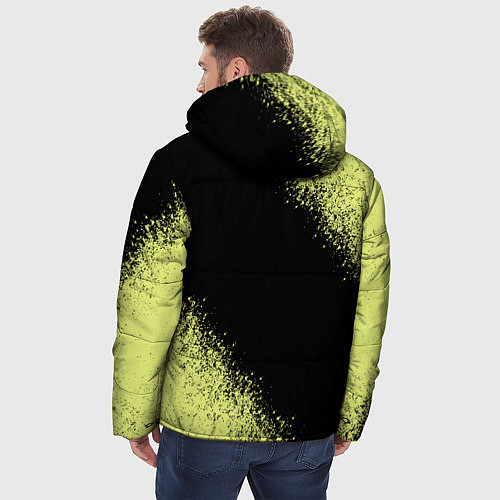 Мужская зимняя куртка Авокадо / 3D-Черный – фото 4