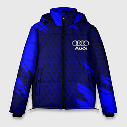 Куртка зимняя мужская AUDI, цвет: 3D-черный