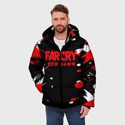 Куртка зимняя мужская Far Cry, цвет: 3D-черный — фото 2