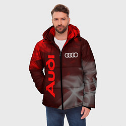 Куртка зимняя мужская AUDI АУДИ, цвет: 3D-черный — фото 2