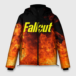 Куртка зимняя мужская FALLOUT ФЭЛЛАУТ, цвет: 3D-черный