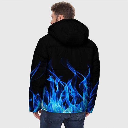 Мужская зимняя куртка FALLOUT / 3D-Черный – фото 4