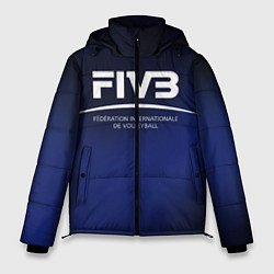 Куртка зимняя мужская FIVB Volleyball, цвет: 3D-черный