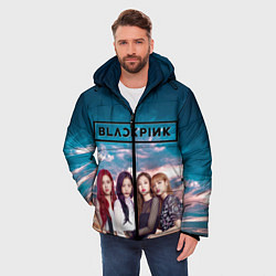 Куртка зимняя мужская BlackPink, цвет: 3D-красный — фото 2