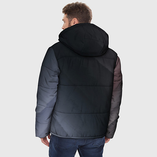 Мужская зимняя куртка MERCEDES МЕРСЕДЕС / 3D-Черный – фото 4