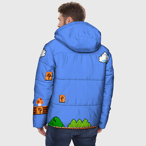 Мужская зимняя куртка Mario / 3D-Черный – фото 4