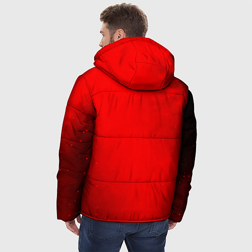 Мужская зимняя куртка AUDI АУДИ / 3D-Черный – фото 4