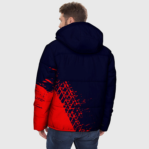 Мужская зимняя куртка TOYOTA ТОЙОТА / 3D-Светло-серый – фото 4
