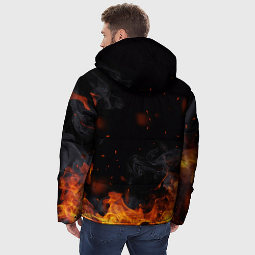 Мужская зимняя куртка LAMBORGHINI / 3D-Черный – фото 4