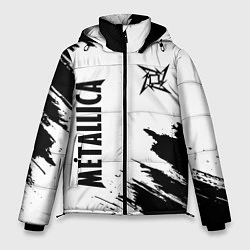 Куртка зимняя мужская METALLICA МЕТАЛЛИКА, цвет: 3D-светло-серый
