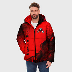 Куртка зимняя мужская КОРОЛЬ И ШУТ, цвет: 3D-черный — фото 2