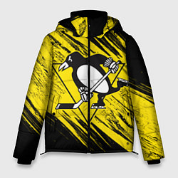 Куртка зимняя мужская Pittsburgh Penguins Sport, цвет: 3D-черный
