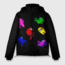 Куртка зимняя мужская Among Us, цвет: 3D-красный