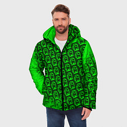 Куртка зимняя мужская AMONG US АМОНГ АС, цвет: 3D-красный — фото 2