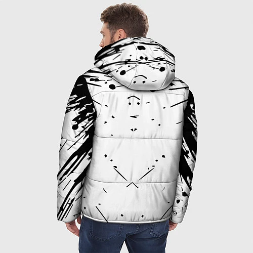 Мужская зимняя куртка Korn / 3D-Черный – фото 4