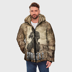 Куртка зимняя мужская Stalker 2, цвет: 3D-красный — фото 2
