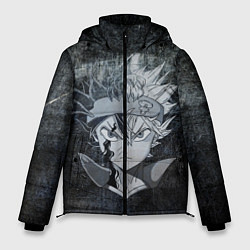 Куртка зимняя мужская Черный клевер, цвет: 3D-черный