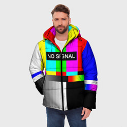 Куртка зимняя мужская NO SIGNAL, цвет: 3D-светло-серый — фото 2