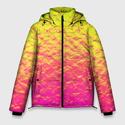 Куртка зимняя мужская Яркий закат, цвет: 3D-красный