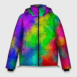 Куртка зимняя мужская Multicolored, цвет: 3D-черный
