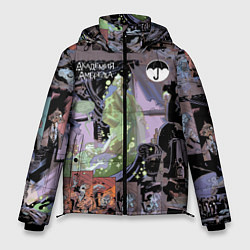 Куртка зимняя мужская The Umbrella Academy КОМИКСЫ, цвет: 3D-черный