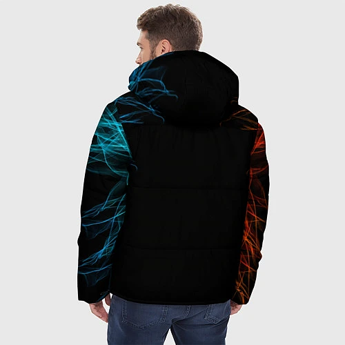 Мужская зимняя куртка HARD CORE / 3D-Черный – фото 4