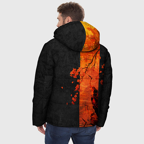 Мужская зимняя куртка ЦАПЛЯ / 3D-Черный – фото 4