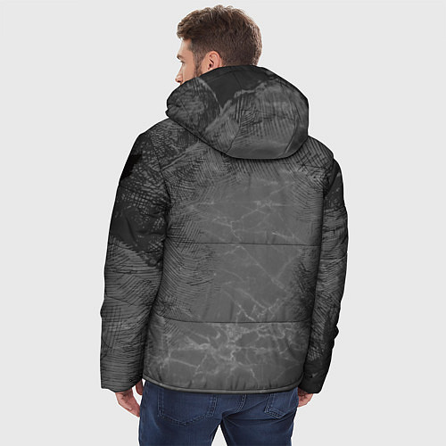 Мужская зимняя куртка Черный клевер / 3D-Черный – фото 4