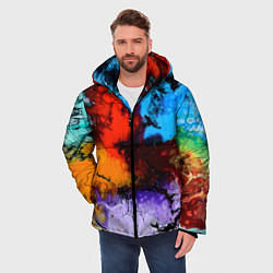 Куртка зимняя мужская Импрессия, цвет: 3D-черный — фото 2
