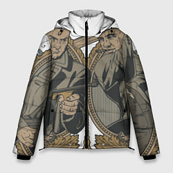 Куртка зимняя мужская Ничего личного - просто бизнес, цвет: 3D-черный