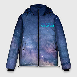 Куртка зимняя мужская Услышь мой вой уже, это Voyager, цвет: 3D-черный
