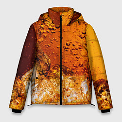 Куртка зимняя мужская КОЛА В СТАКАНЕ, цвет: 3D-красный